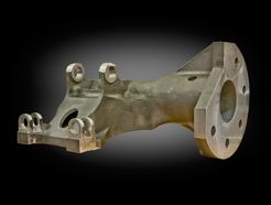 Machined casting for utilization in Transit car brake system